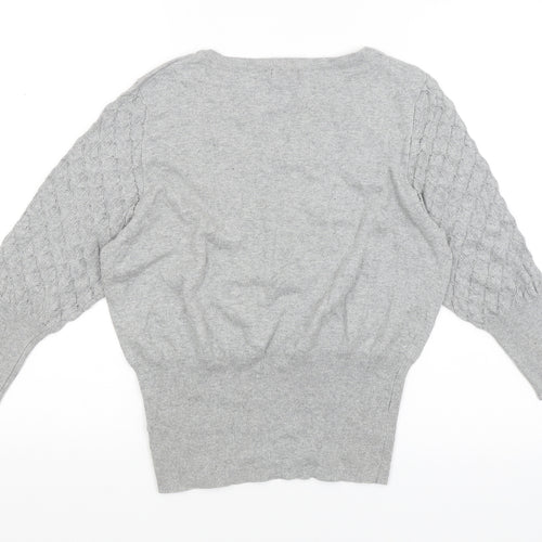 F&F Womens Grey   Pullover Jumper Size 16