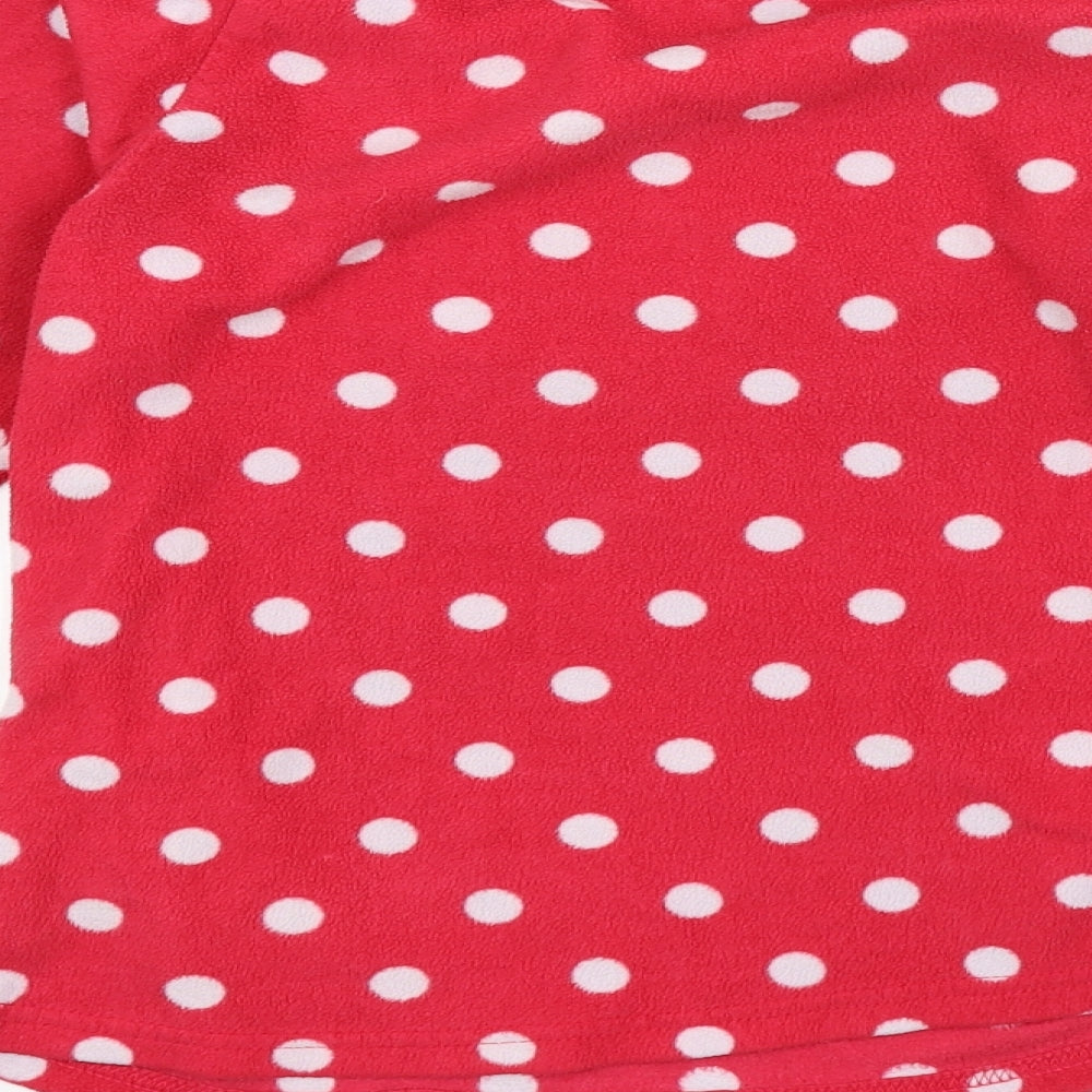 Debenhams Womens Pink Polka Dot  Pullover Jumper Size 8
