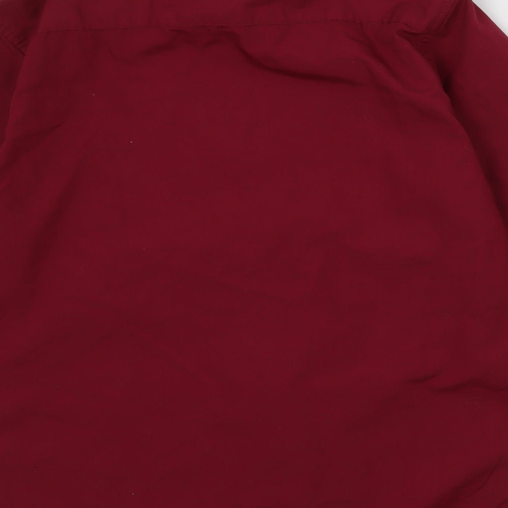 NYC GB Boys Red   Basic Button-Up Size 12 Years