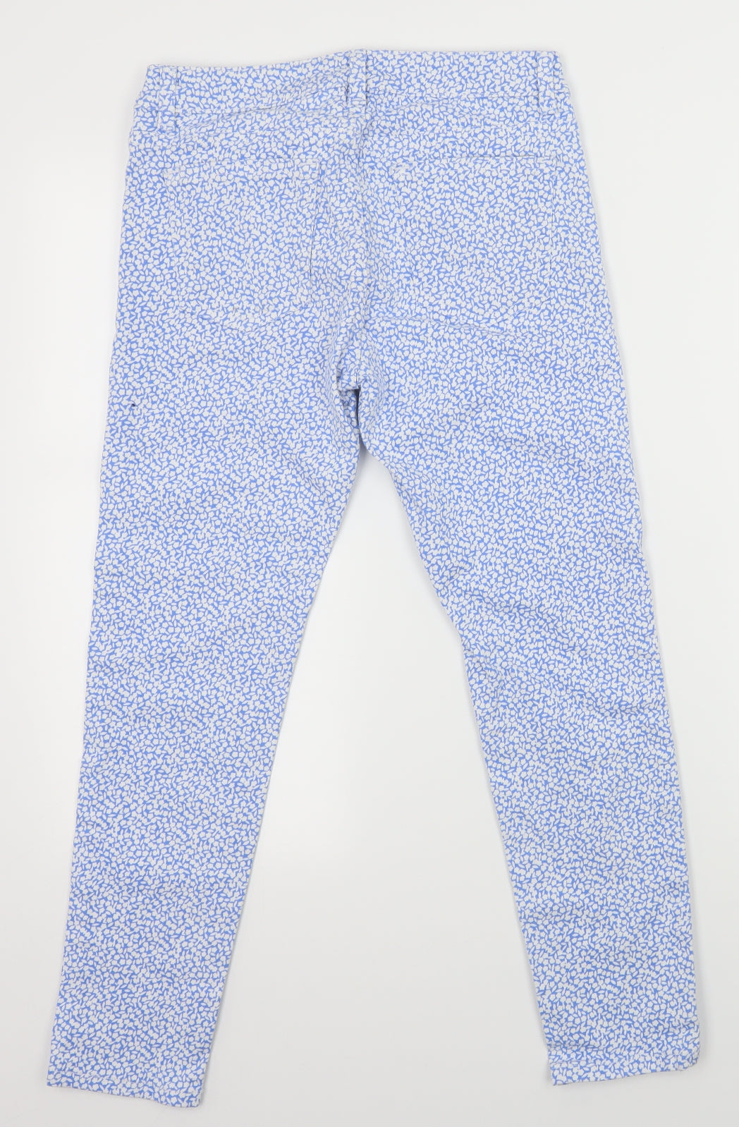 Michael Kors Womens Blue Floral  Straight Jeans Size 6 L32 in