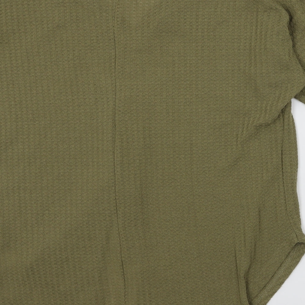 Yidarton Womens Green   Cardigan Jumper Size S
