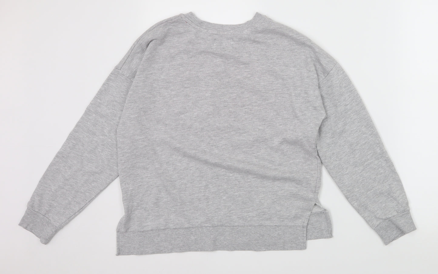 Time To Dream Girls Grey Solid  Top Pyjama Top Size 8-9 Years  - Love