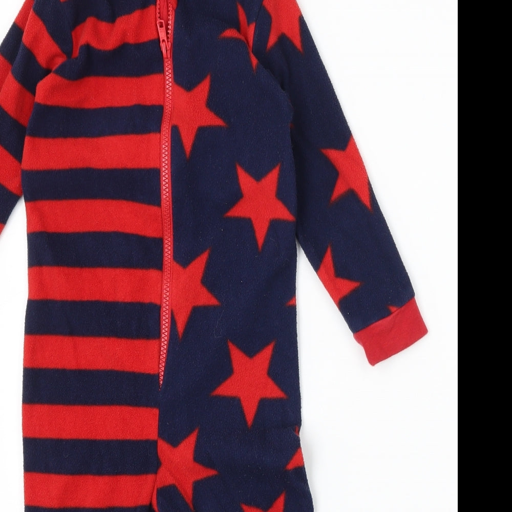 George Boys Blue Striped   One Piece Size 2-3 Years  - Onsie