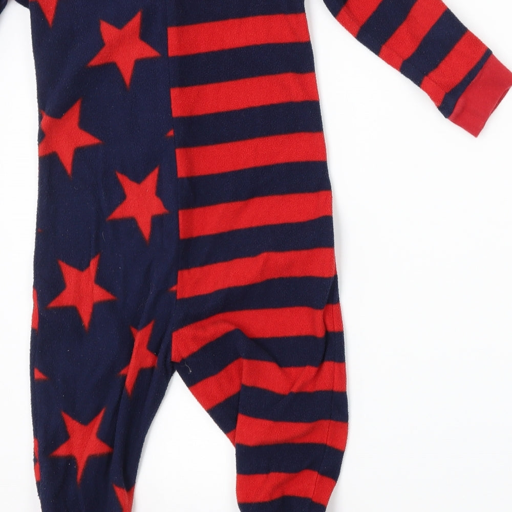 George Boys Blue Striped   One Piece Size 2-3 Years  - Onsie