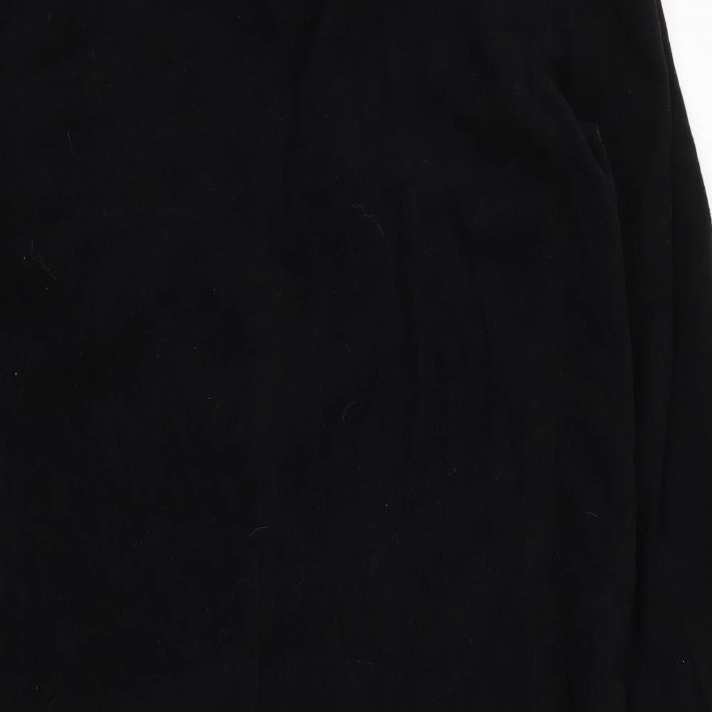 Aldon Mens Black   Overcoat Coat Size L