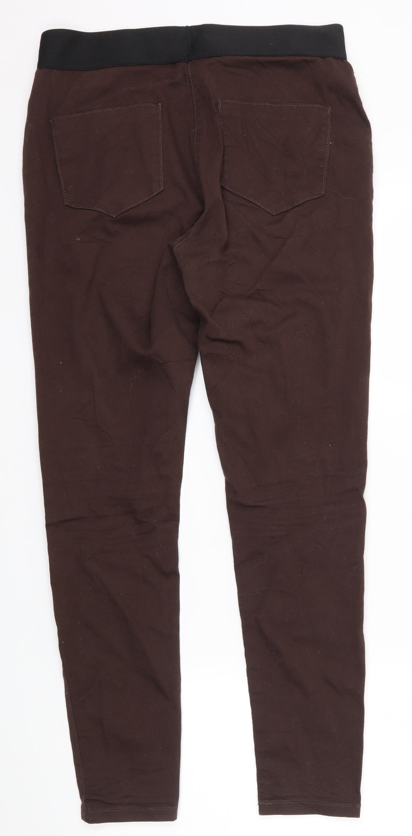 George Womens Brown   Jegging Leggings Size 12