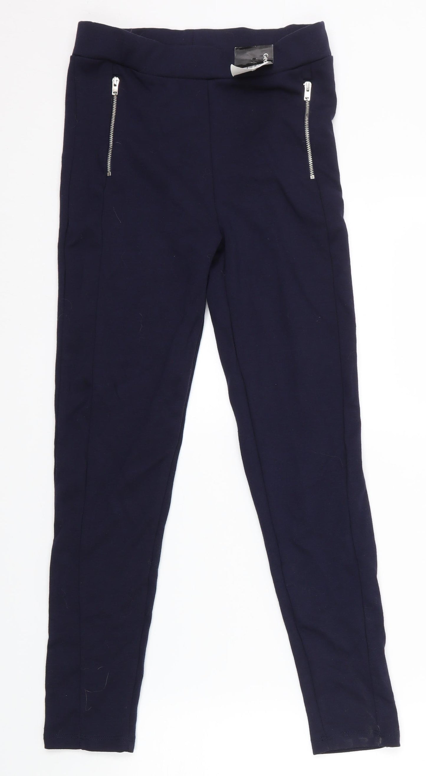 George Girls Blue   Jegging Trousers Size 12-13 Years