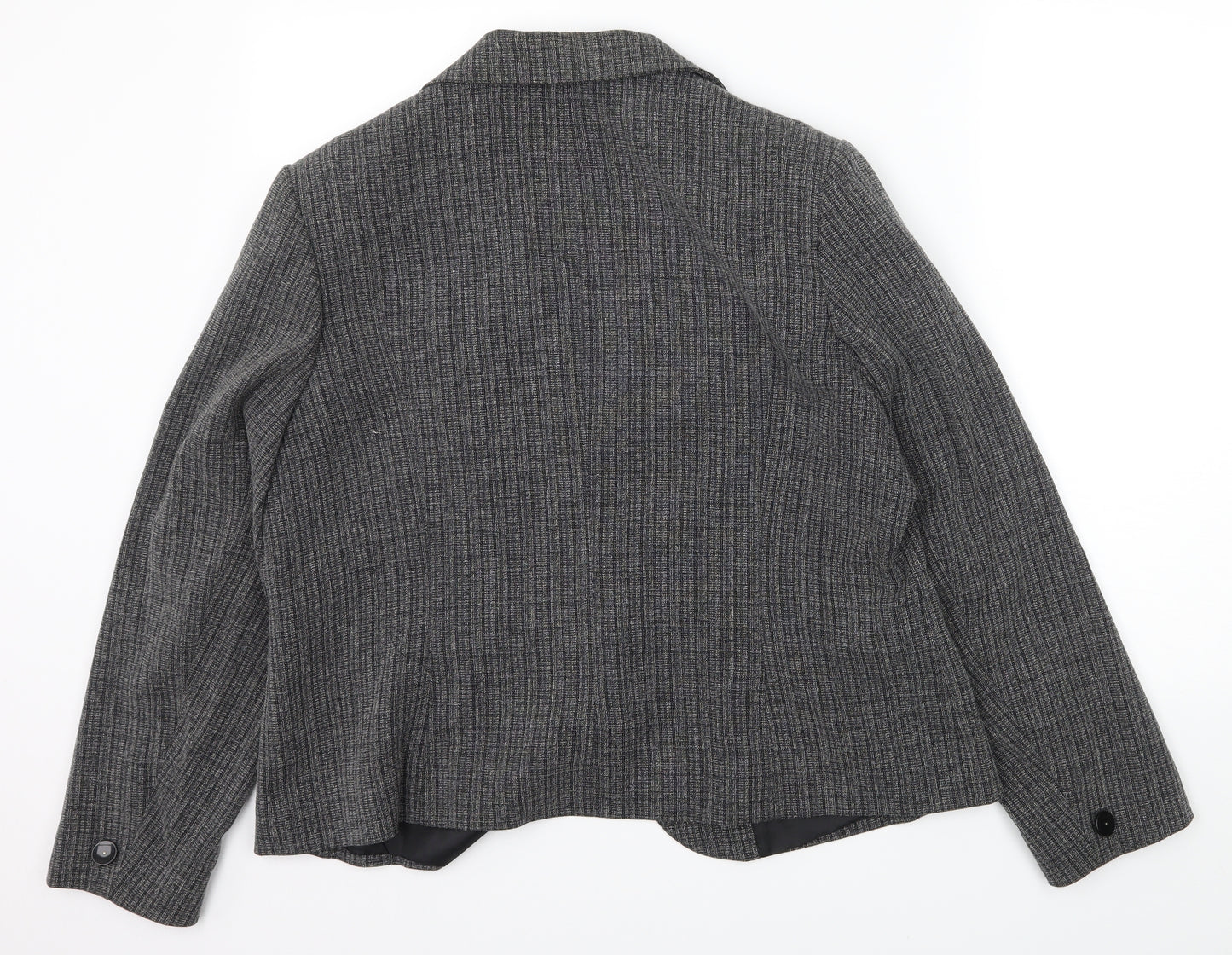 Bm collection Womens Grey   Jacket Blazer Size 18