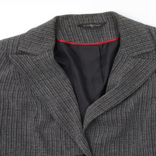 Bm collection Womens Grey   Jacket Blazer Size 18
