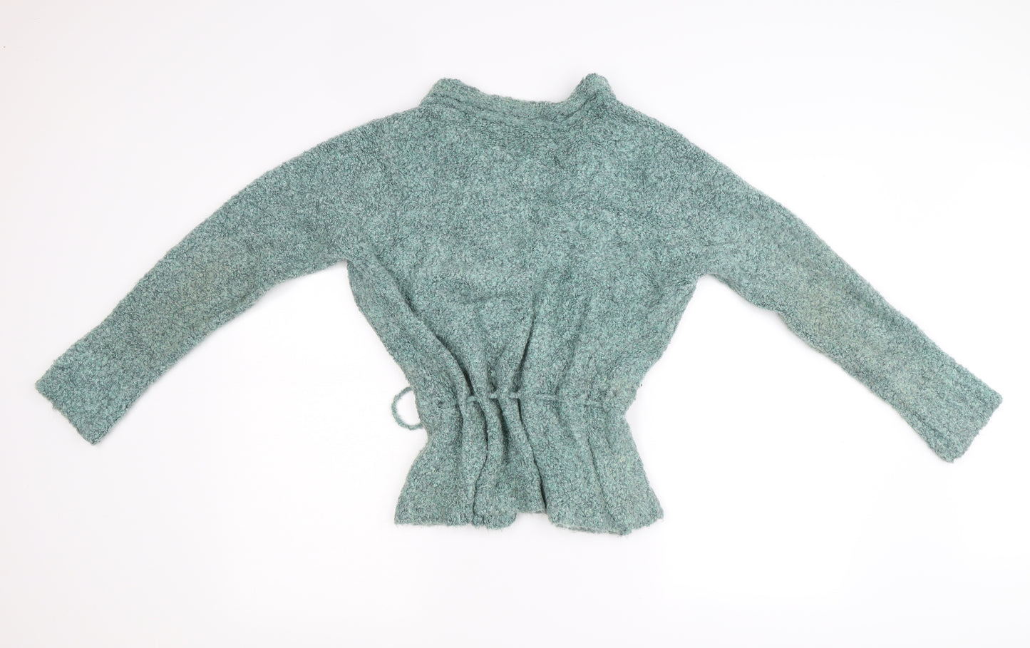 EWM Womens Green  Knit Cardigan Jumper Size 18
