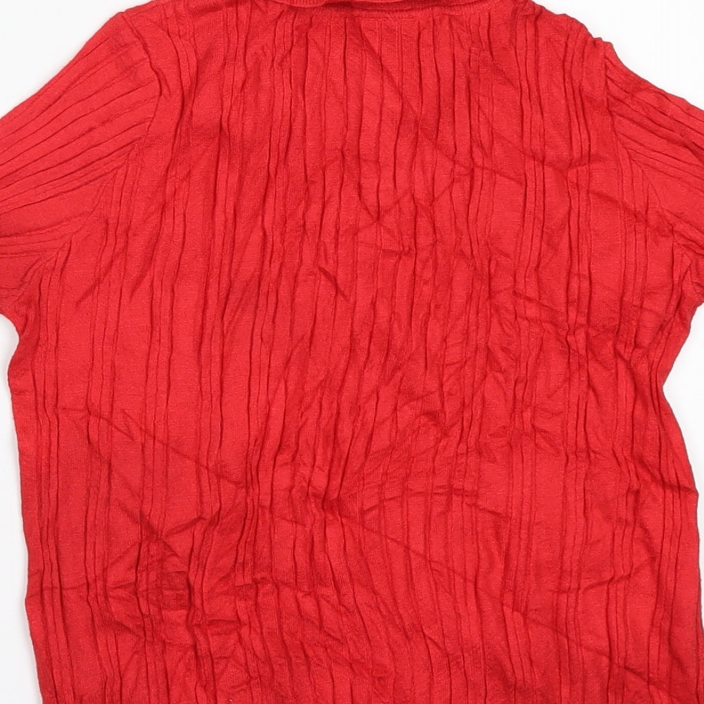 River Island Girls Red   Pullover Jumper Size 11-12 Years