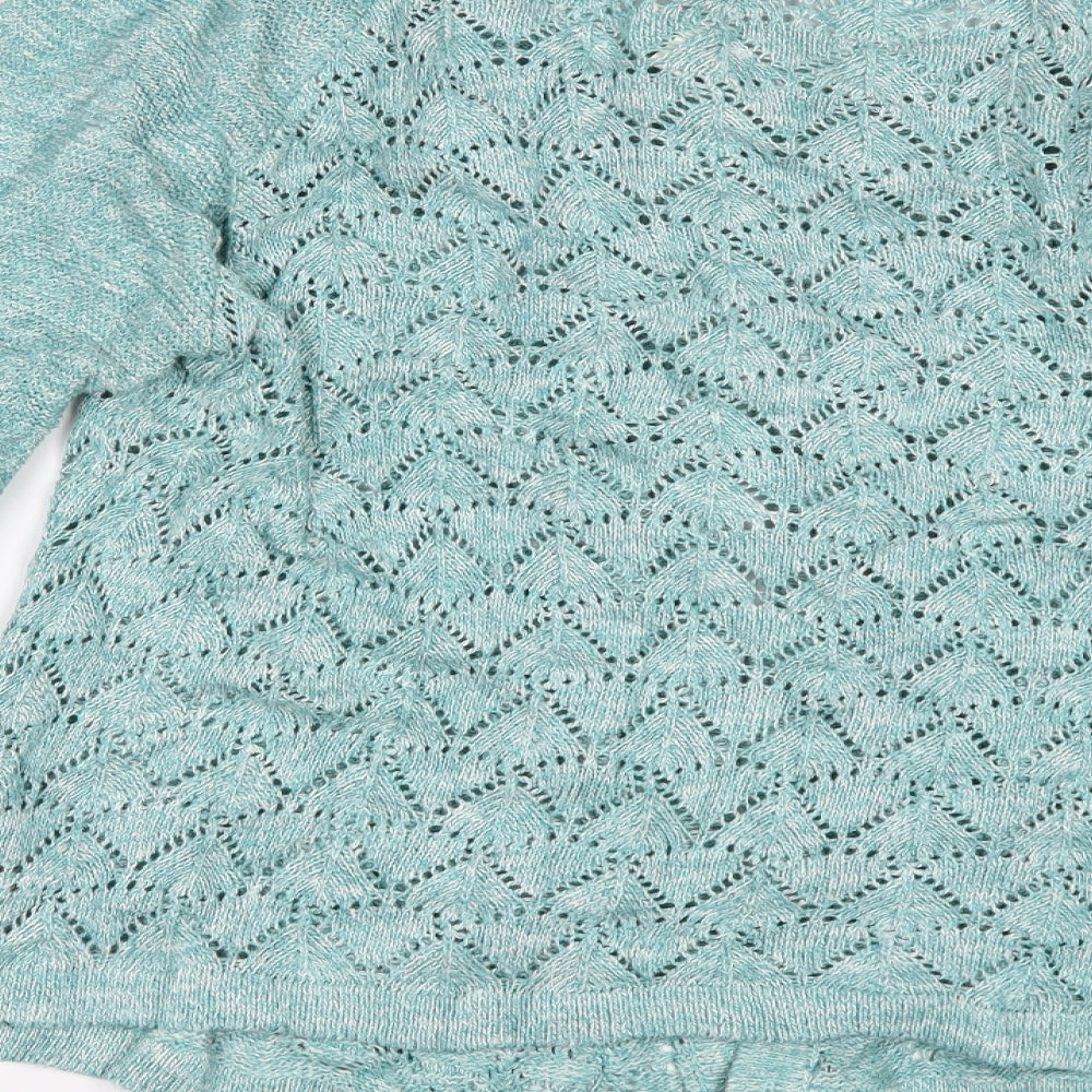 Weird Fish Womens Green   Cape Jumper Size 16