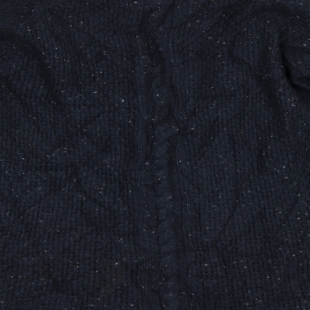 Papaya Womens Black   Cardigan Jumper Size 14