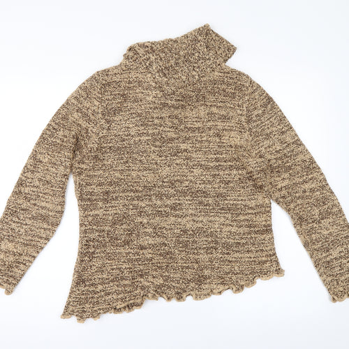 C.D.M Womens Brown   Pullover Jumper Size L