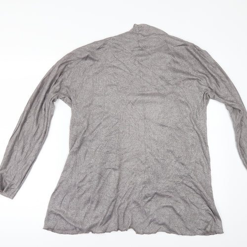 NEW YORK ITIMATES Womens Grey   Cardigan Jumper Size M