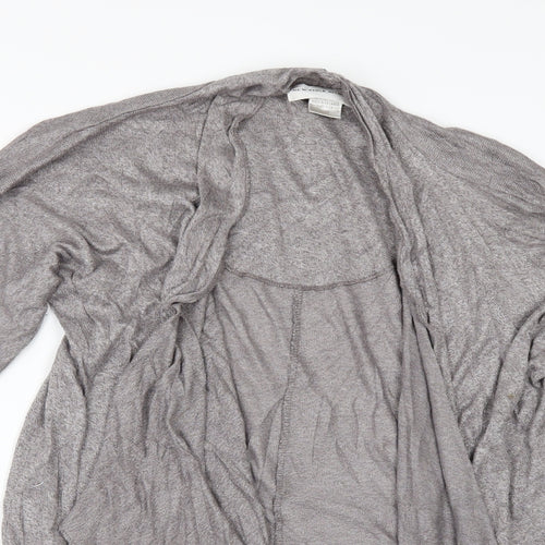 NEW YORK ITIMATES Womens Grey   Cardigan Jumper Size M