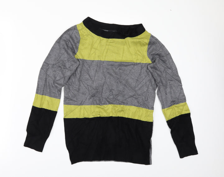 F&F Womens Grey   Pullover Jumper Size 8