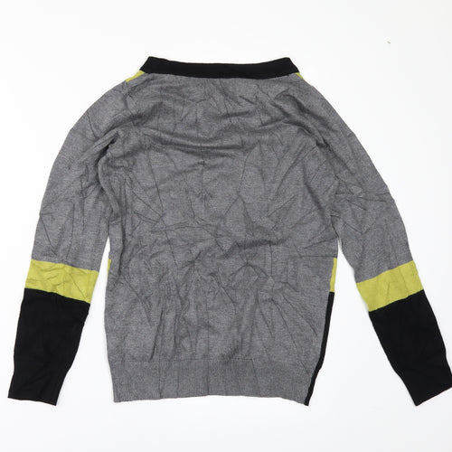 F&F Womens Grey   Pullover Jumper Size 8