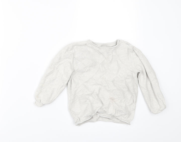 NEXT Baby Grey Pullover Jumper Size 18-24 Months