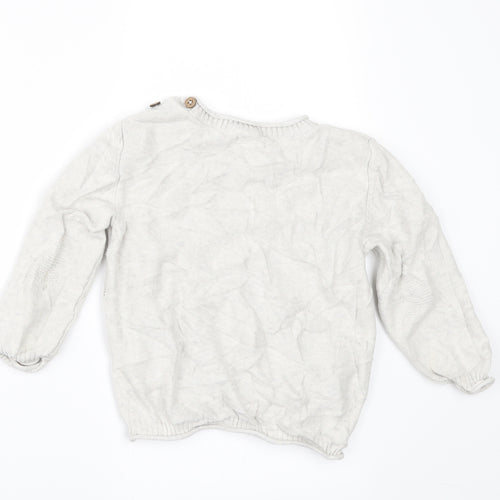NEXT  Baby Grey   Pullover Jumper Size 18-24 Months