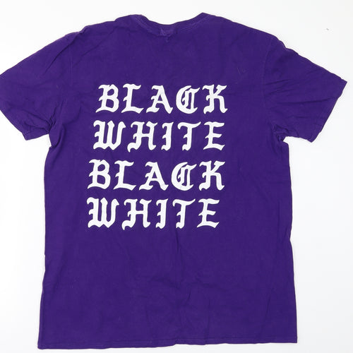 Boohoo Mens Purple    T-Shirt Size XL