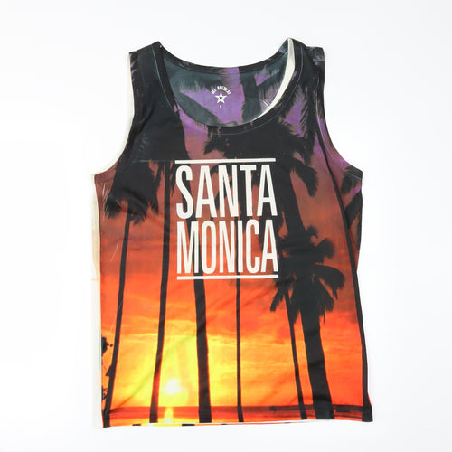 All American` Mens Multicoloured    T-Shirt Size L  - Santa Monica