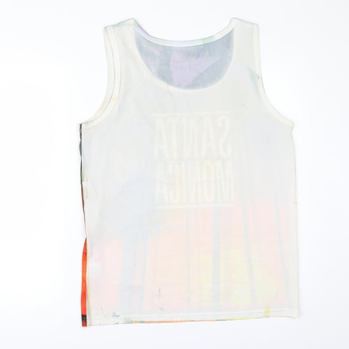 All American` Mens Multicoloured    T-Shirt Size L  - Santa Monica