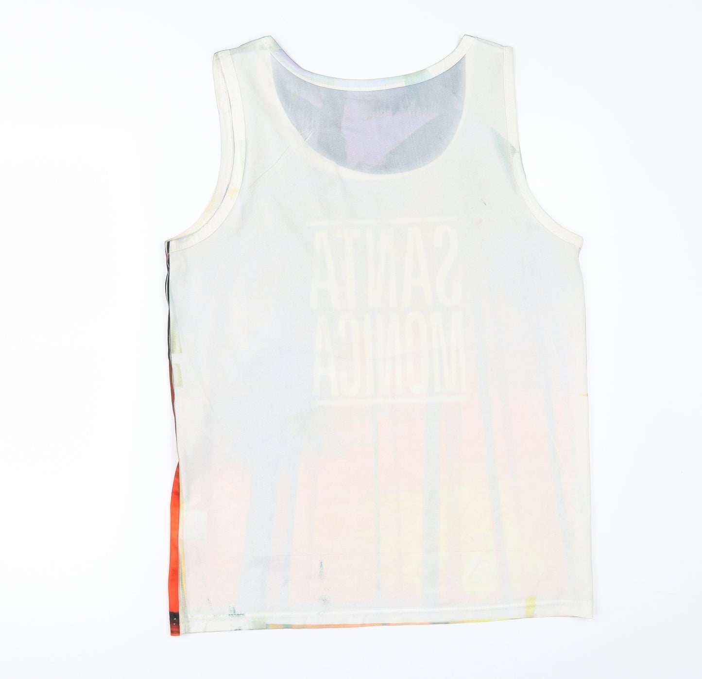 All American` Mens Multicoloured    T-Shirt Size L  - Santa Monica