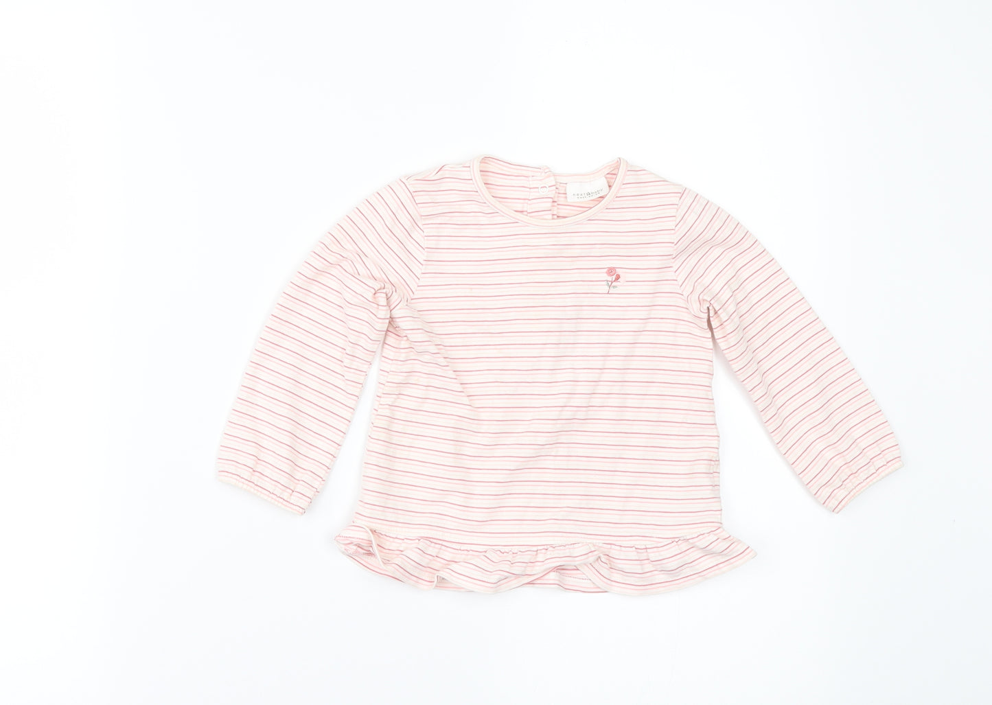NEXT Girls Beige Striped   Pyjama Set Size 6-9 Months  - Pyjama Set