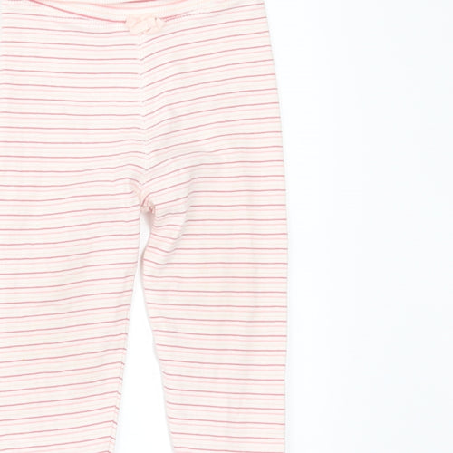 NEXT Girls Beige Striped   Pyjama Set Size 6-9 Months  - Pyjama Set