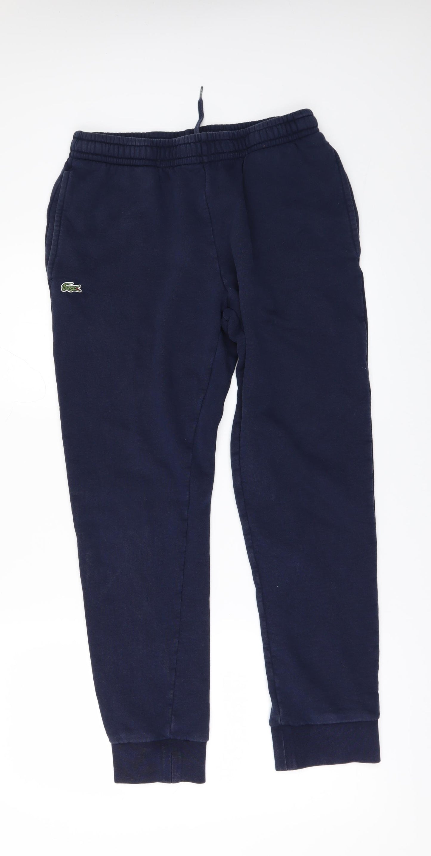 Lacoste Mens Blue   Jogger Trousers Size M L28 in