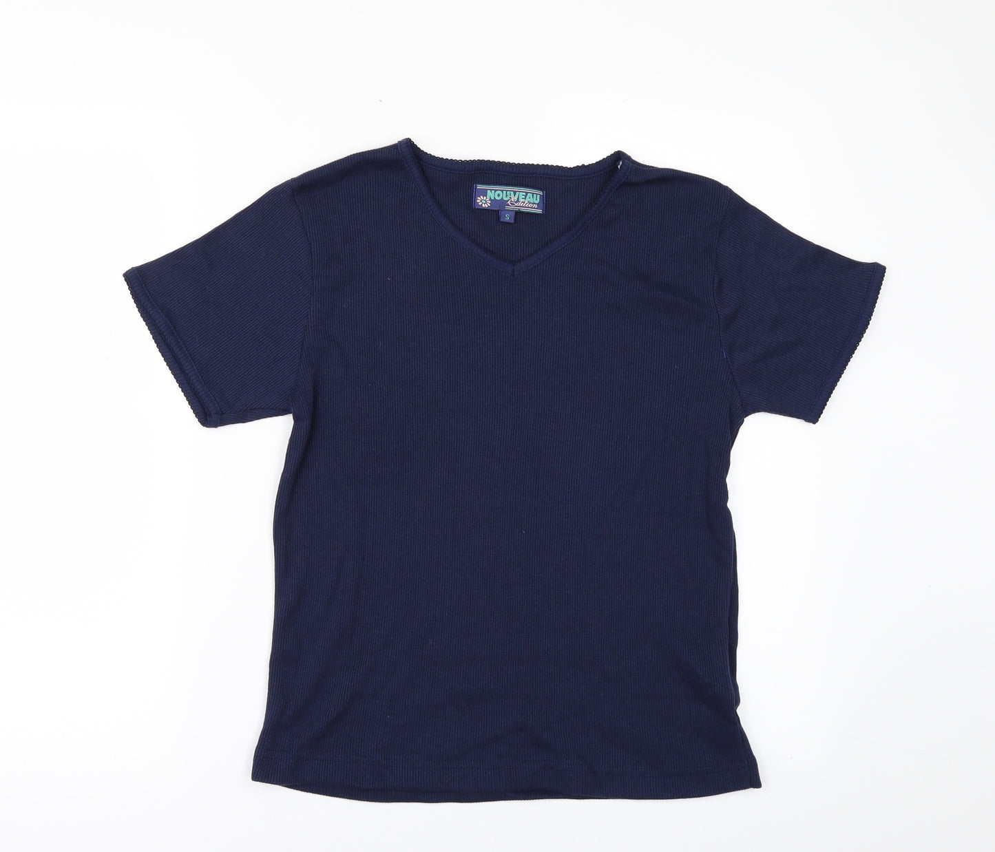 nouveau Womens Blue   Basic T-Shirt Size S