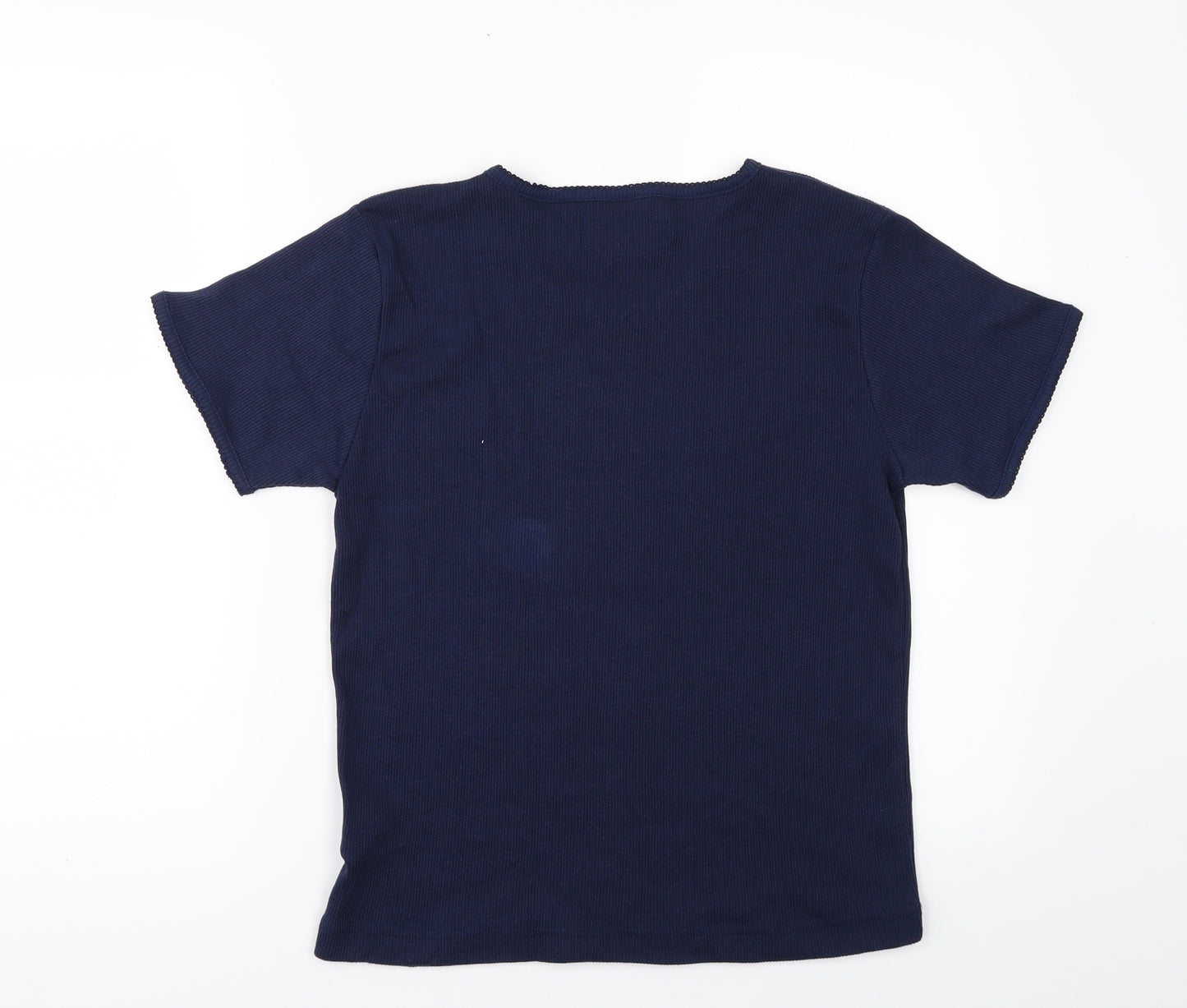 nouveau Womens Blue   Basic T-Shirt Size S