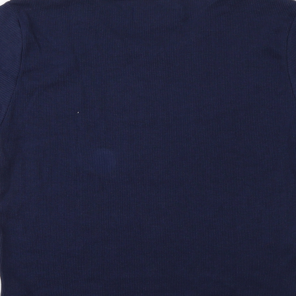 nouveau Womens Blue   Basic T-Shirt Size S