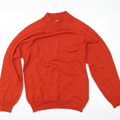 Preworn Womens Orange   Pullover Jumper Size S