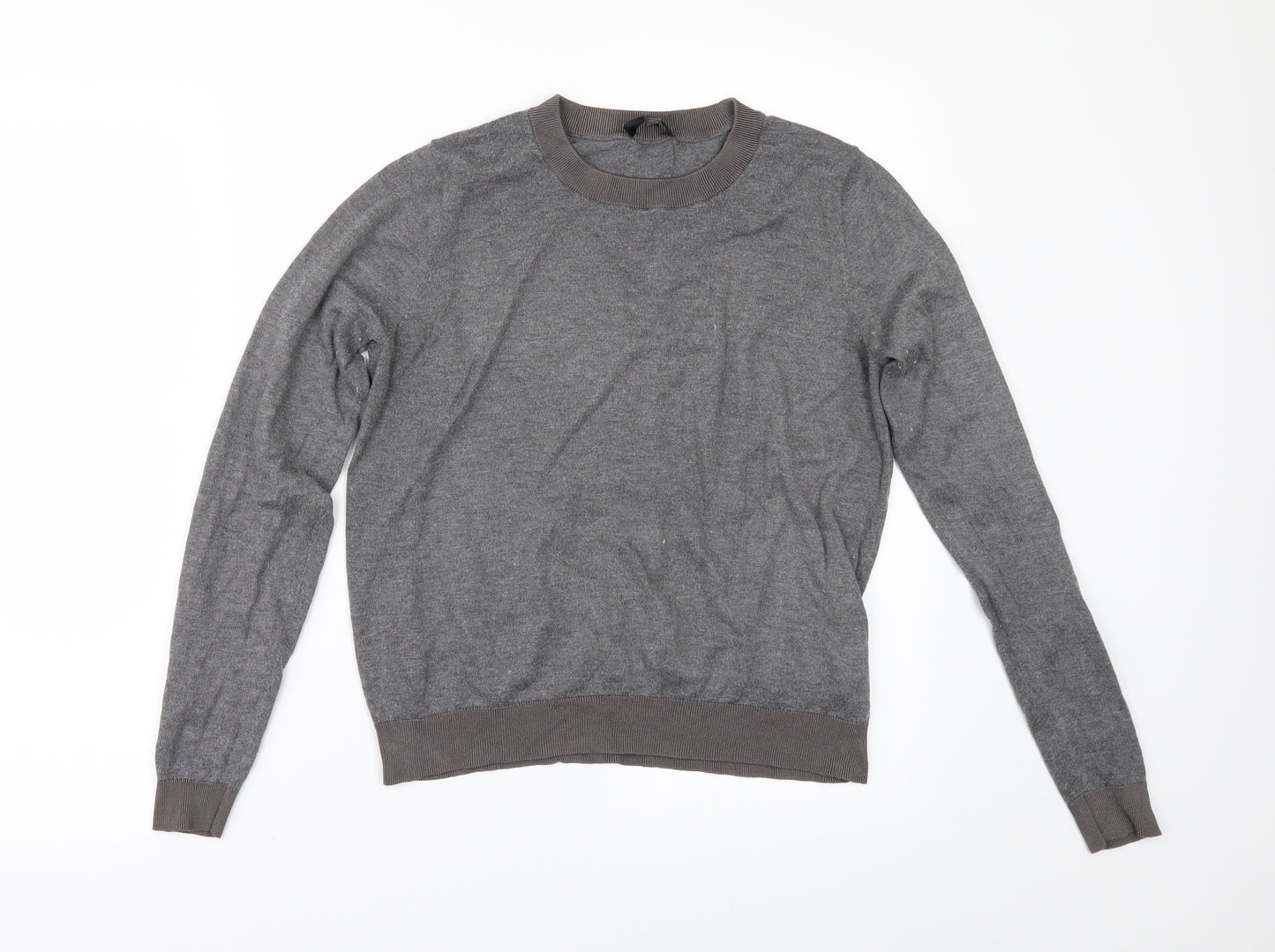Topshop Womens Grey   Pullover Jumper Size 12