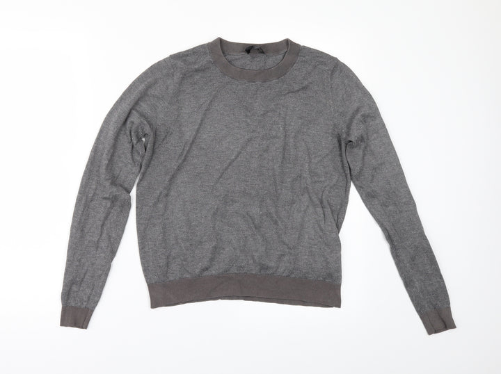 Topshop Womens Grey   Pullover Jumper Size 12
