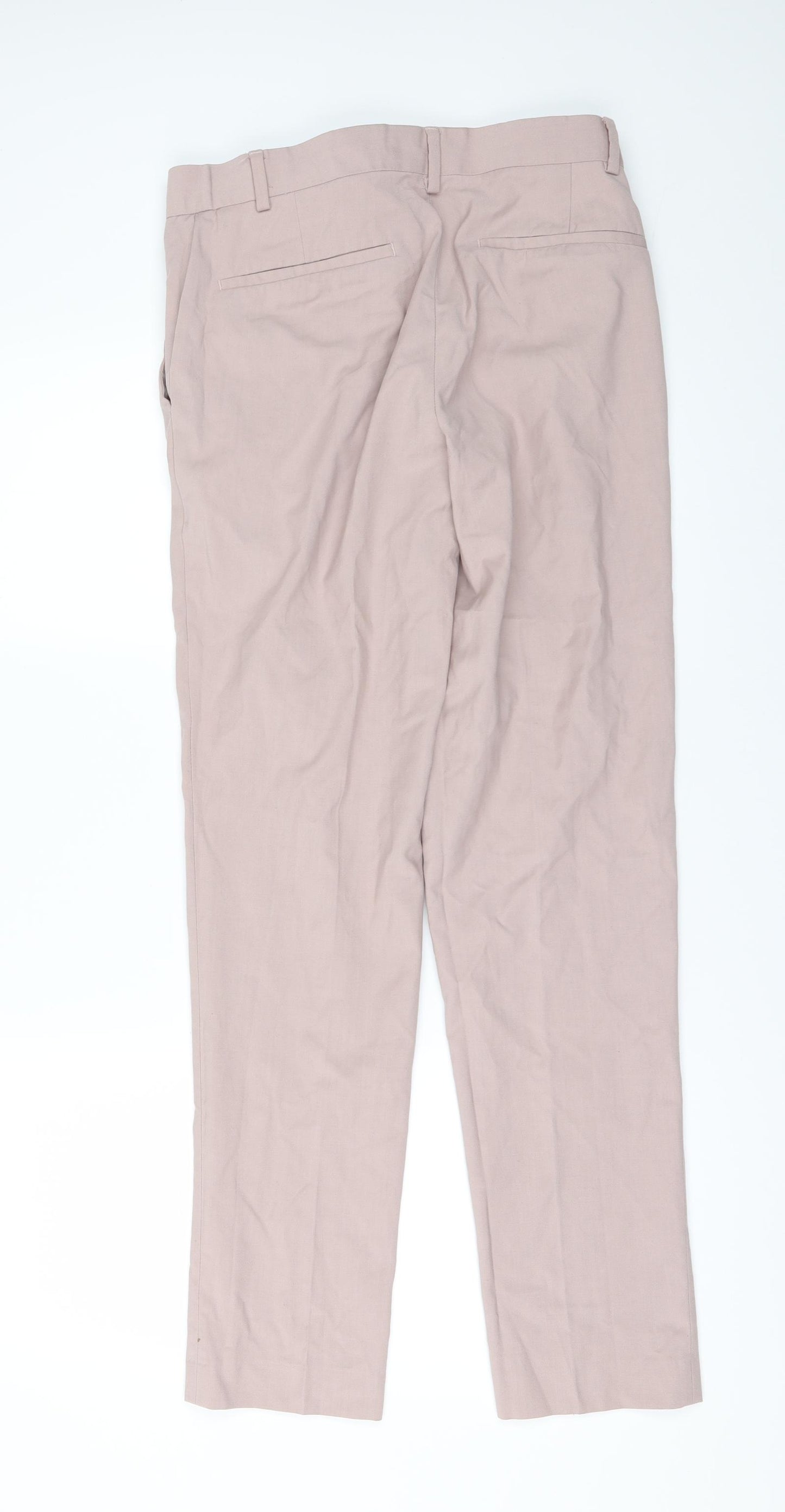 ASOS Mens Pink   Trousers  Size 28 in L30 in
