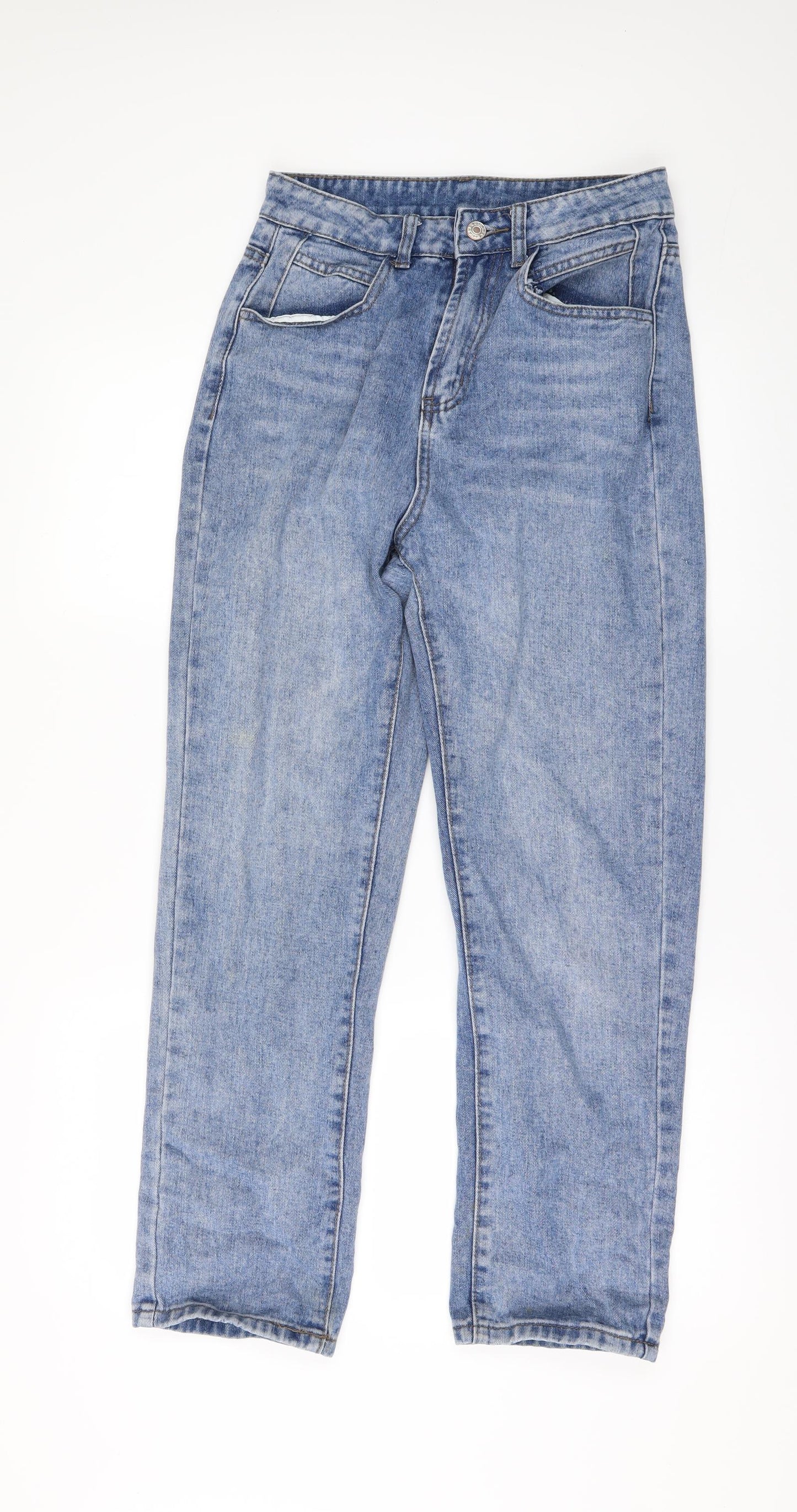 SheIn Womens Blue   Boyfriend Jeans Size XL L27 in
