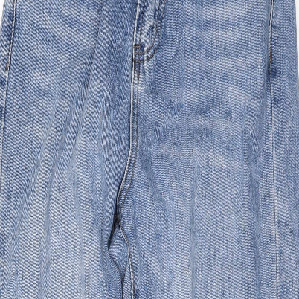 SheIn Womens Blue   Boyfriend Jeans Size XL L27 in