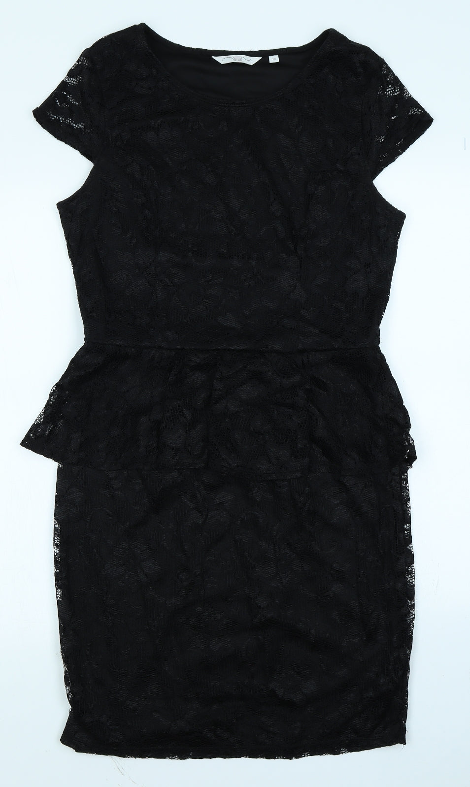 New Look Womens Black   Pencil Dress  Size 14