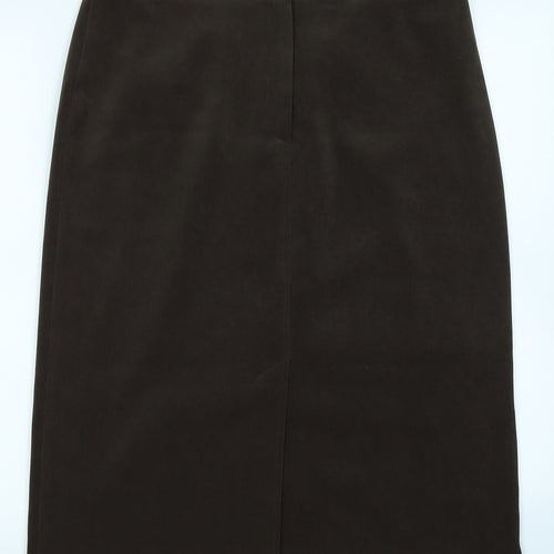 Essentials Womens Green   Straight & Pencil Skirt Size 32 in