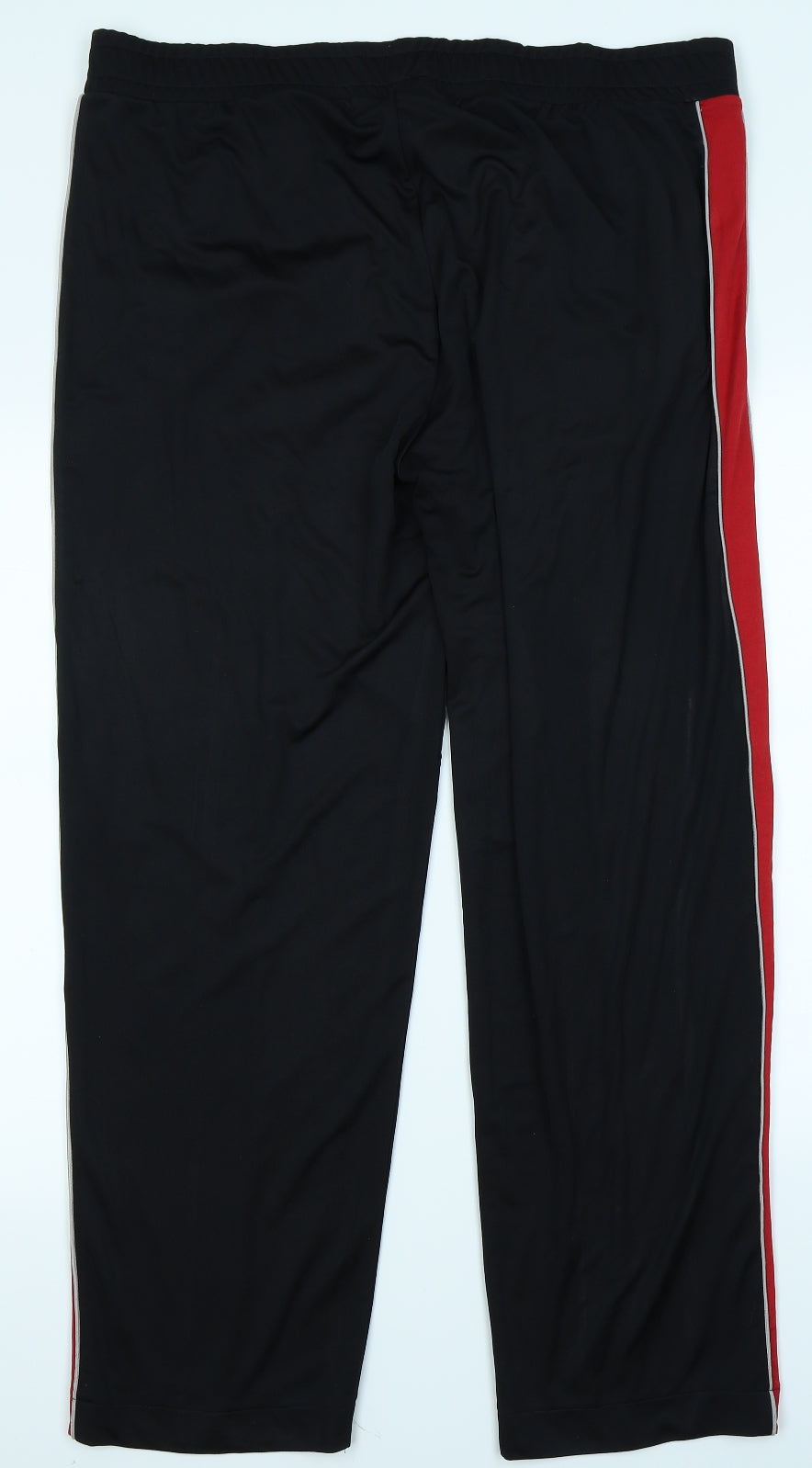 NEXT Womens Black Striped  Jogger Trousers Size 20 L28 in