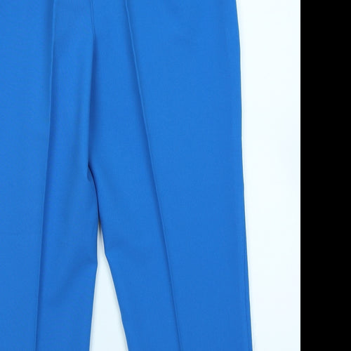 AMARANTO Womens Blue   Trousers  Size 14 L22 in