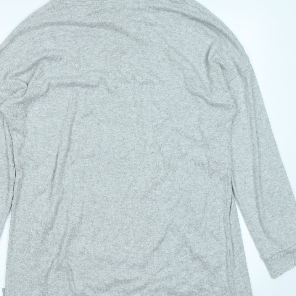 Primark Womens Grey Solid  Top Nightshirt Size M