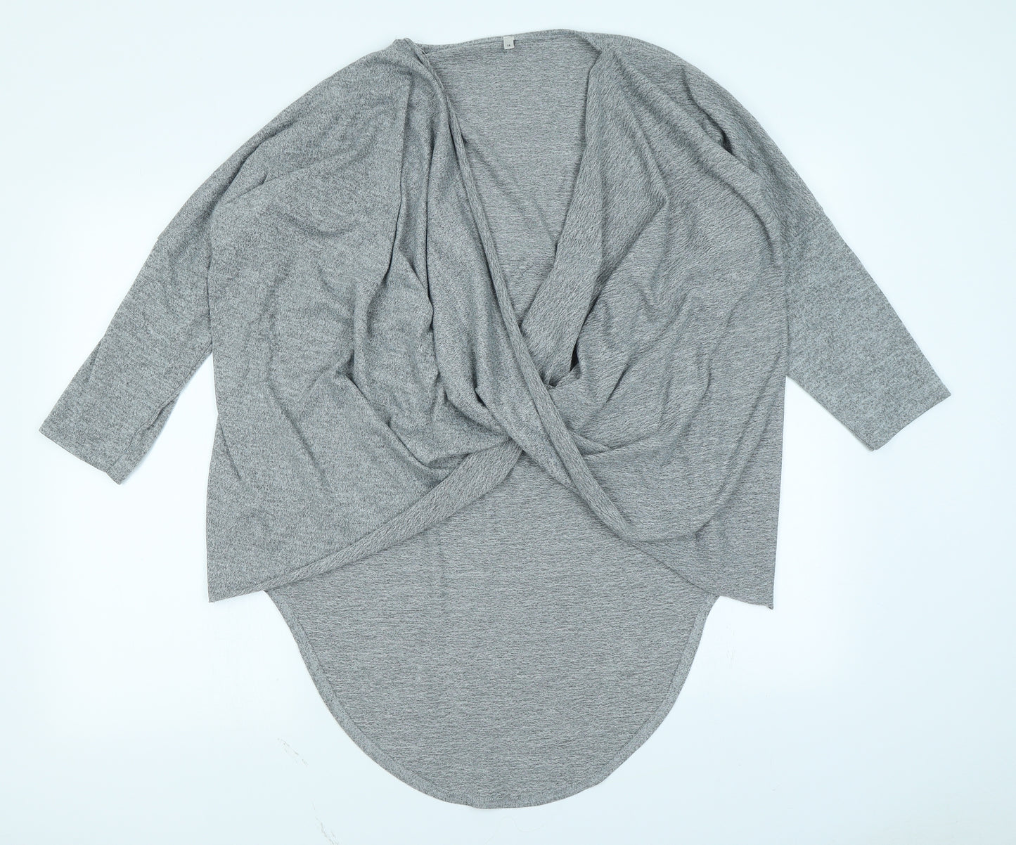 Preworn Womens Grey   Basic T-Shirt Size 14
