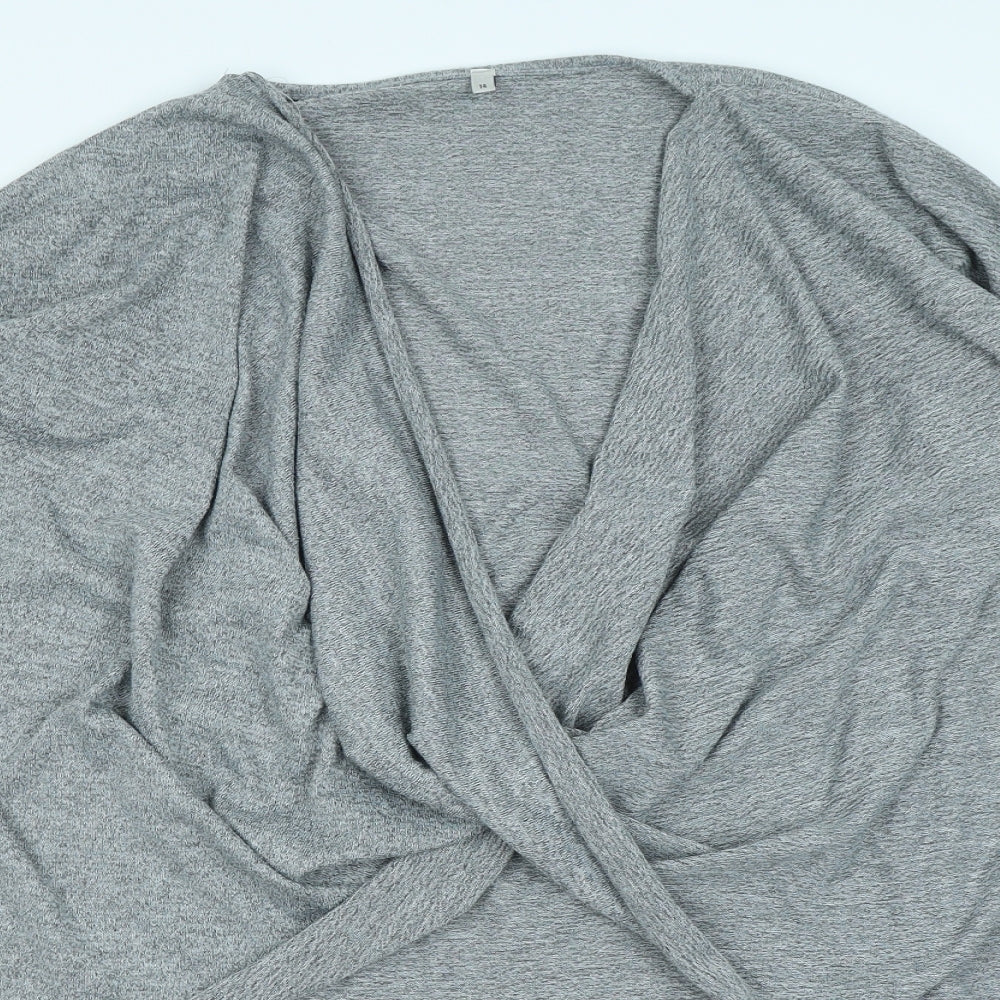 Preworn Womens Grey   Basic T-Shirt Size 14