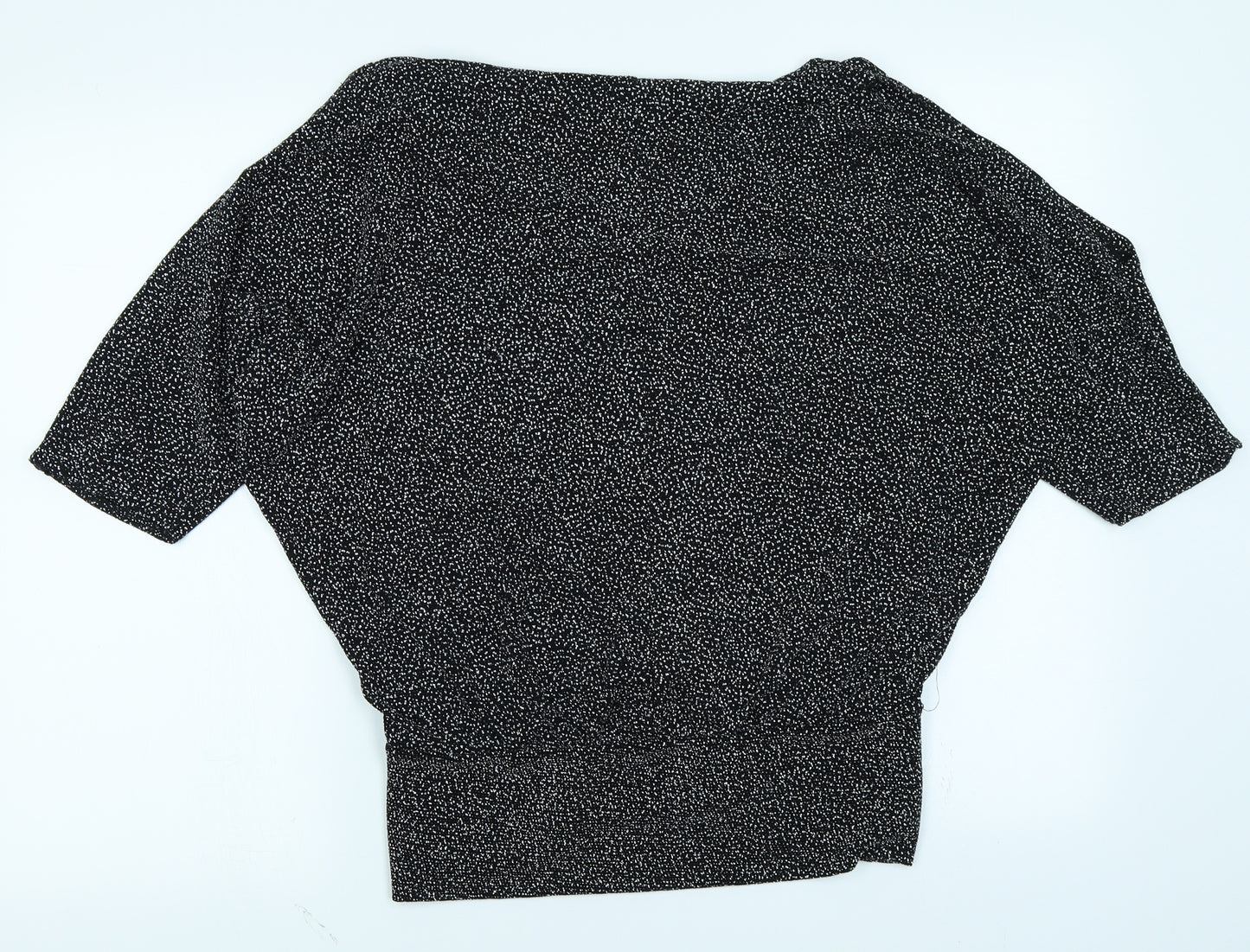 Roman Womens Black   Basic T-Shirt Size 12