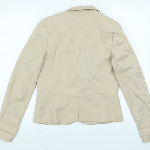 Divided Womens Beige   Jacket Blazer Size 12