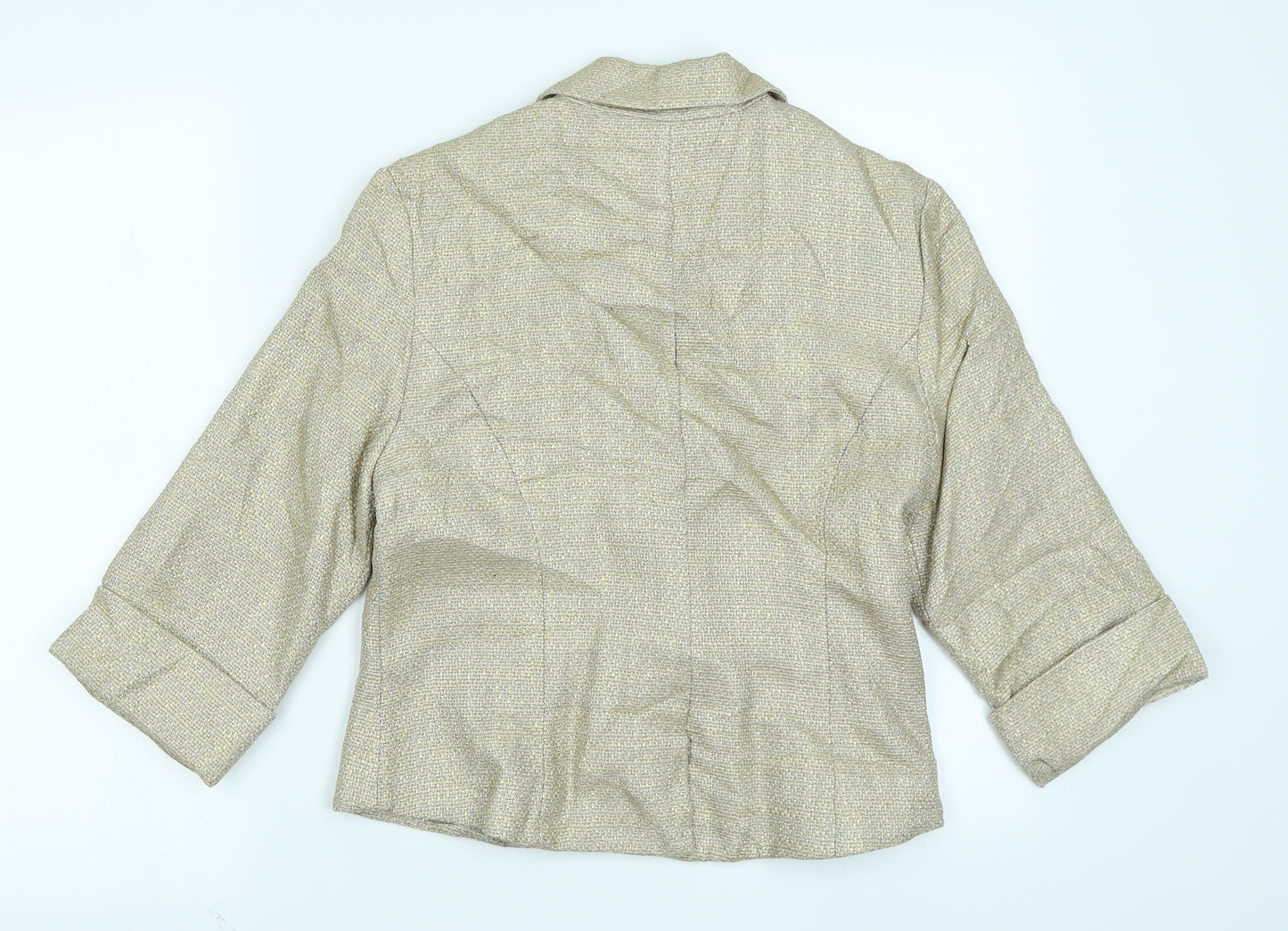 George Womens Beige   Jacket Blazer Size 14